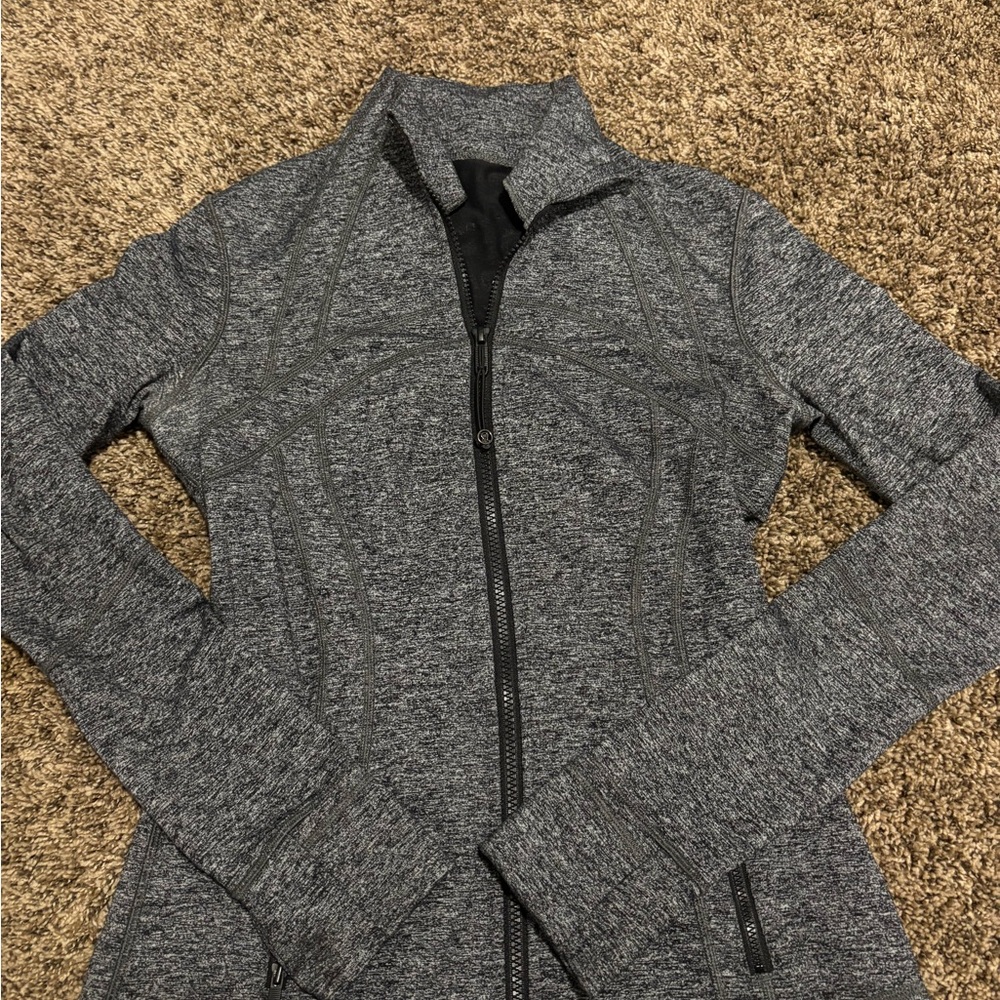 lululemon athletica Heathered Gray define jacket